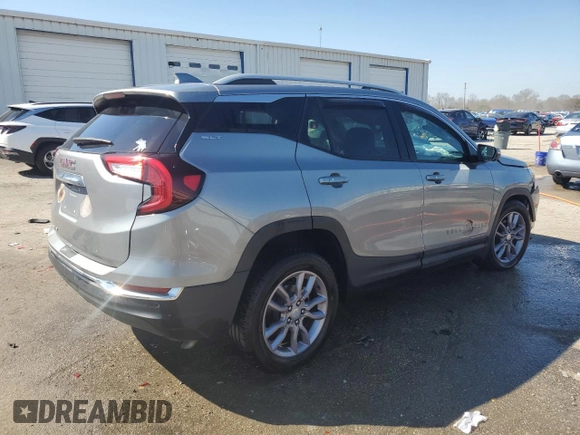 2023 GMC Terrain SLT z VIN 3GKALPEG0PL273175, wystawiony jako Copart lot #48524875 z przebiegiem 33 842 mil mil oraz Szkoda całkowita • Salvage title. Historia ofert i sprzedaży dostępna na DreamBid. Obrazek 3.
