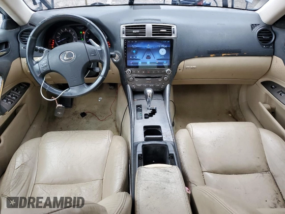 2006 Lexus IS 250 z VIN JTHBK262665013563, wystawiony jako Copart lot #54230975 z przebiegiem 220 480 mil mil oraz Szkody całkowita. Historia ofert i sprzedaży dostępna na DreamBid. Obrazek 8.