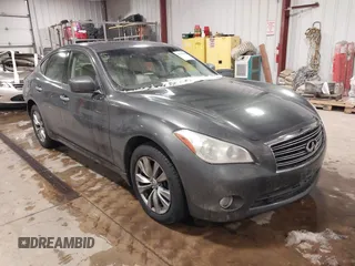 2012 Infiniti M with VIN JN1BY1AR2CM393942, listed as a IAAI auction lot 41379824 with 114,844 mi miles and . Bid and sale history available at DreamBid. Image 1.