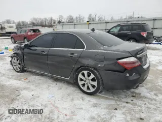 2010 Acura RL Technology with VIN JH4KB2F60AC001805, listed as a Copart auction lot 46323345 with 123,986 mi miles and Salvage Title. Bid and sale history available at DreamBid. Image 2.