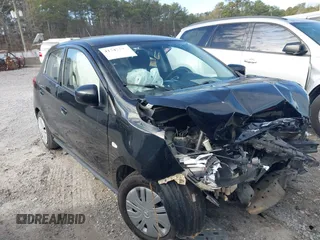 2019 Mitsubishi Mirage ES z VIN ML32A3HJ4KH012745, wystawiony jako IAAI lot #41747293 z przebiegiem 54 789 mil mil oraz . Historia ofert i sprzedaży dostępna na DreamBid. Obrazek 1.