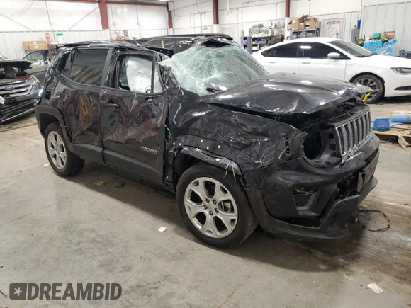 2022 Jeep Renegade Limited with VIN ZACNJDD18NPN67309, listed as a Copart auction lot 88399315 with Not provided miles and Non repairable. Bid and sale history available at DreamBid. Image 4.