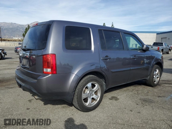 2015 Honda Pilot EX-L with VIN 5FNYF3H60FB017693, listed as a Copart auction lot 85991234 with 176,565 mi miles and Salvage Title. Bid and sale history available at carsss.com. Image 3.