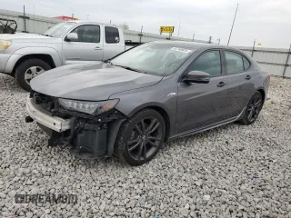 2018 Acura TLX w/A-SPEC Pkg with VIN 19UUB2F62JA008083, listed as a Copart auction lot 53740925 with 63,075 mi miles and Salvage title. Bid and sale history available at DreamBid. Image 1.