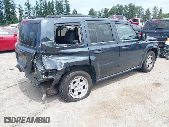 2008 Jeep Patriot Sport с VIN 1J8FF28W98D736350, выставлен на аукционе IAAI как лот 42521726 с пробегом 213 473 миль миль и . История ставок и продаж доступна на DreamBid. Изображение 4.