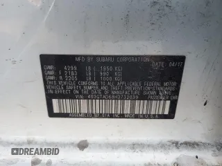 2017 Subaru Impreza Premium with VIN 4S3GTAD68H3732039, listed as a Copart auction lot 44581315 with 104,388 mi miles and Salvage title. Bid and sale history available at DreamBid. Image 14.