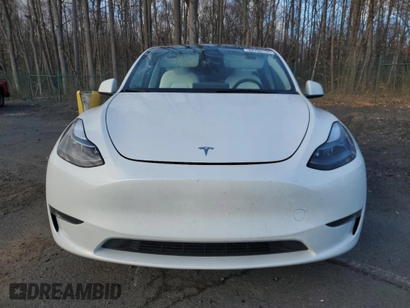 2023 Tesla Model Y Long Range with VIN 7SAYGAEE1PF967353, listed as a Copart auction lot 88700135 with 16,249 mi miles and Salvage Title. Bid and sale history available at DreamBid. Image 5.