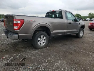 2022 Ford F-150 XL with VIN 1FTMF1EB8NKD95234, listed as a Copart auction lot 63814855 with 89,078 mi miles and Salvage title. Bid and sale history available at DreamBid. Image 3.