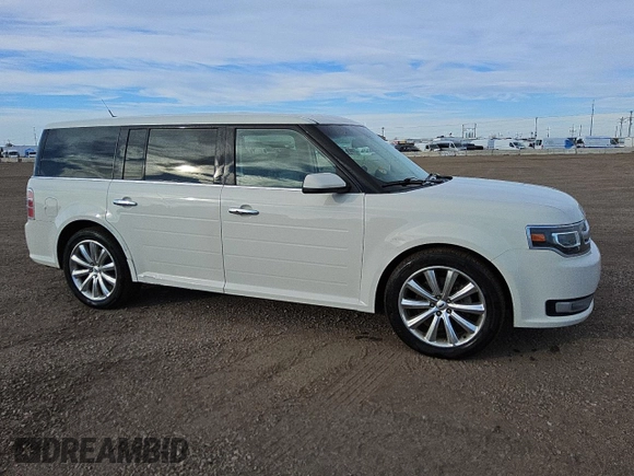 2013 Ford Flex Limited w/EcoBoost with VIN 2FMHK6DT0DBD39961, listed as a Copart auction lot 43514135 with 168,945 mi miles and Clean Title. Bid and sale history available at carsss.com. Image 4.