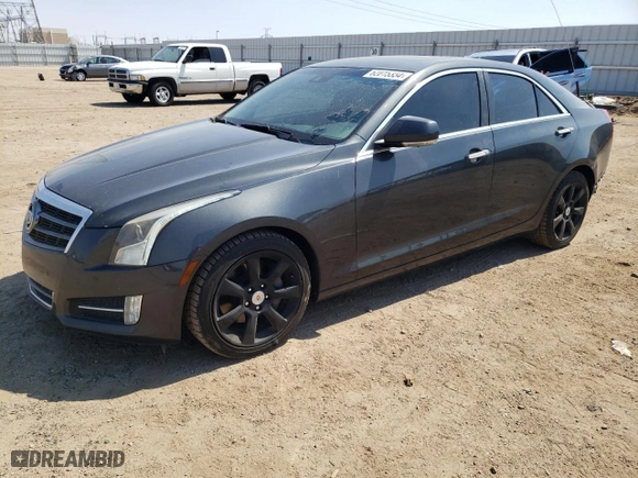 2014 Cadillac ATS Performance with VIN 1G6AC5SX5E0112919, listed as a Copart auction lot 62015334 with 86,746 mi miles and Salvage Title. Bid and sale history available at carsss.com. Image 1.