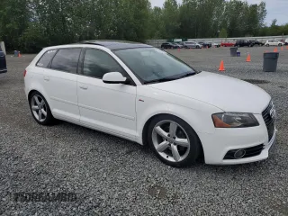 2013 Audi A3 Premium Plus z VIN WAUKJAFM3DA029589, wystawiony jako Copart lot #58029865 z przebiegiem 139 093 mil mil oraz Szkoda całkowita • Salvage title. Historia ofert i sprzedaży dostępna na DreamBid. Obrazek 4.
