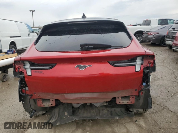2021 Ford Mustang Mach-E Select with VIN 3FMTK1SS1MMA36483, listed as a Copart auction lot 44594675 with 43,297 mi miles and Salvage Title. Bid and sale history available at DreamBid. Image 6.