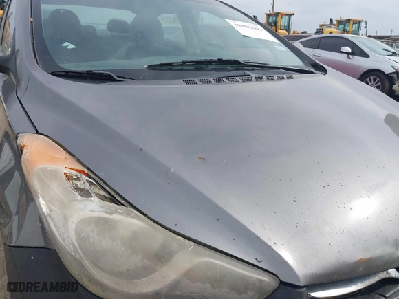 2012 Hyundai Elantra GLS with VIN 5NPDH4AE1CH091542, listed as a IAAI auction lot 42083606 with 291,687 mi miles. Bid and sale history available at carsss.com. Image 6.