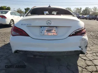 2018 Mercedes-Benz CLA with VIN WDDSJ4EB2JN639546, listed as a Copart auction lot 52007175 with 179,547 mi miles and Salvage Title. Bid and sale history available at carsss.com. Image 6.