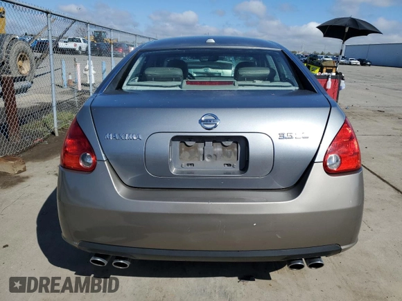 2008 Nissan Maxima 3.5 SE with VIN 1N4BA41E38C804963, listed as a Copart auction lot 49315125 with 209,447 mi miles and Salvage Title. Bid and sale history available at carsss.com. Image 6.