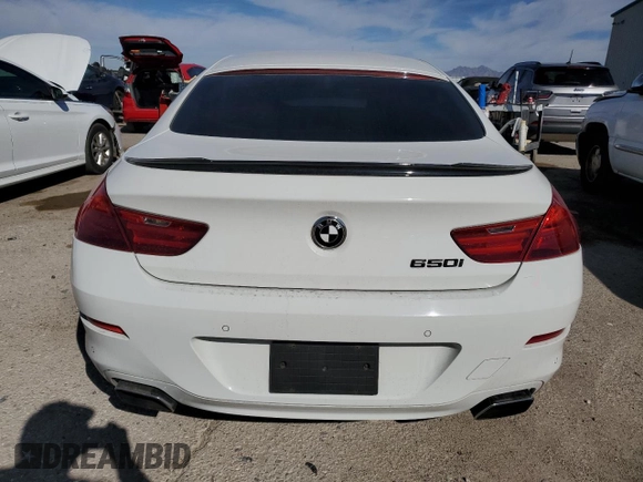 2013 BMW 6 Series 650i with VIN WBA6B2C51DDG66564, listed as a Copart auction lot 44247555 with 89,477 mi miles and Salvage Title. Bid and sale history available at DreamBid. Image 6.