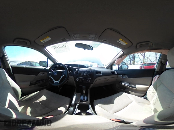 2015 Honda Civic LX with VIN 19XFB2F50FE051369, listed as a IAAI auction lot 41822555 with 87,523 mi miles. Bid and sale history available at carsss.com. Image 19.