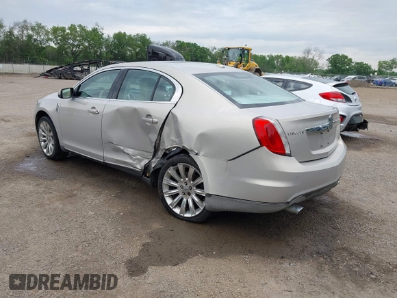 2009 Lincoln MKS with VIN 1LNHM93R79G620964, listed as a IAAI auction lot 42385061 with 107,087 mi miles and . Bid and sale history available at DreamBid. Image 3.