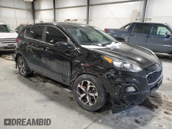 2022 Kia Sportage LX with VIN KNDPMCAC1N7947012, listed as a Copart auction lot 45595775 with 72,553 mi miles and Salvage Title. Bid and sale history available at carsss.com. Image 4.