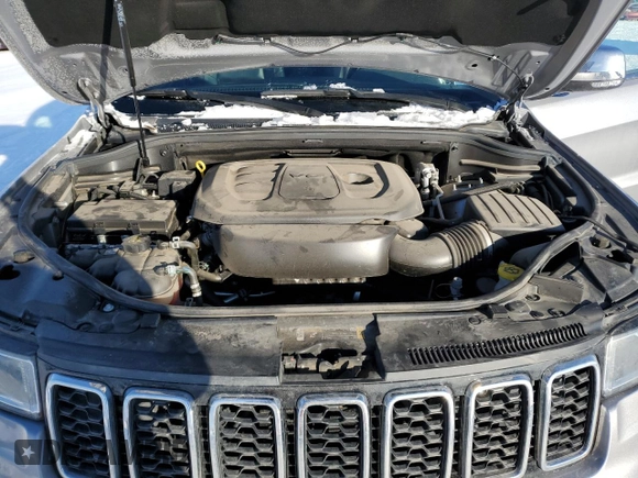 2021 Jeep Grand Cherokee 80th Anniversary with VIN 1C4RJFBG4MC675114, listed as a Copart auction lot 42207625 with 19,421 mi miles and Salvage Title. Bid and sale history available at carsss.com. Image 12.