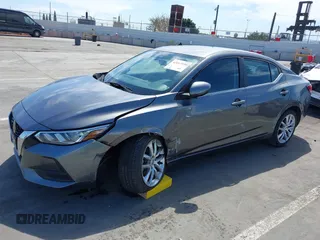 2021 Nissan Sentra SV with VIN 3N1AB8CV6MY290716, listed as a IAAI auction lot 42012958 with 50,344 mi miles and . Bid and sale history available at DreamBid. Image 2.