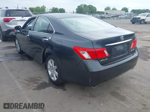 2009 Lexus ES 350 with VIN JTHBJ46G292333656, listed as a IAAI auction lot 42112893 with 52,558 mi miles. Bid and sale history available at carsss.com. Image 3.