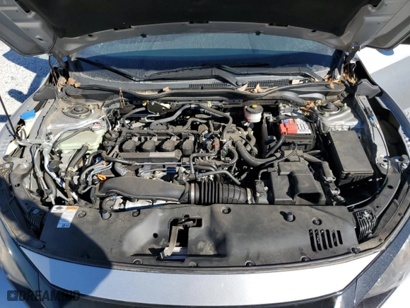 2019 Honda Civic Hatchback Sport with VIN SHHFK7G41KU208008, listed as a Copart auction lot 83690764 with 49,398 mi miles and Salvage Title. Bid and sale history available at carsss.com. Image 12.