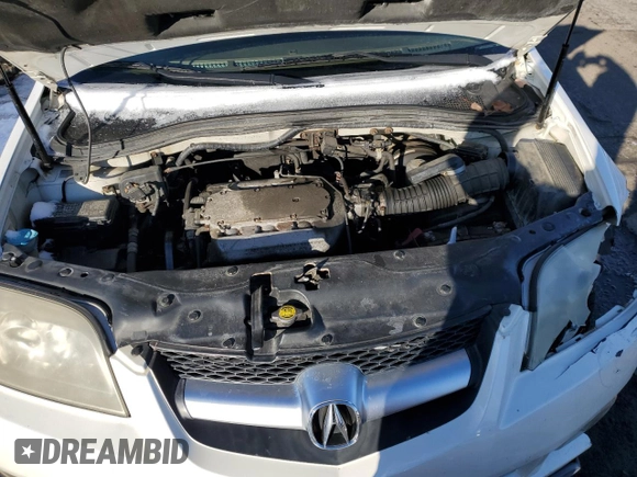 2005 Acura MDX Touring with VIN 2HNYD18955H555426, listed as a Copart auction lot 44336485 with 238,947 mi miles and Salvage Title. Bid and sale history available at carsss.com. Image 12.