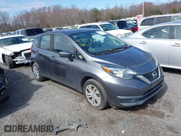 2017 Nissan Note SV z VIN 3N1CE2CP3HL371500, wystawiony jako IAAI lot #41777764 z przebiegiem 109 413 mil mil oraz . Historia ofert i sprzedaży dostępna na DreamBid. Obrazek 1.