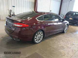 2017 Ford Fusion Titanium with VIN 3FA6P0K91HR171231, listed as a IAAI auction lot 41131312 with 115,265 mi miles. Bid and sale history available at carsss.com. Image 4.