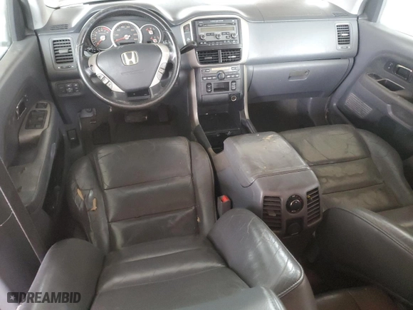 2006 Honda Pilot EX-L with VIN 5FNYF28596B017340, listed as a Copart auction lot 44925225 with 0 mi miles and Clean Title. Bid and sale history available at carsss.com. Image 8.