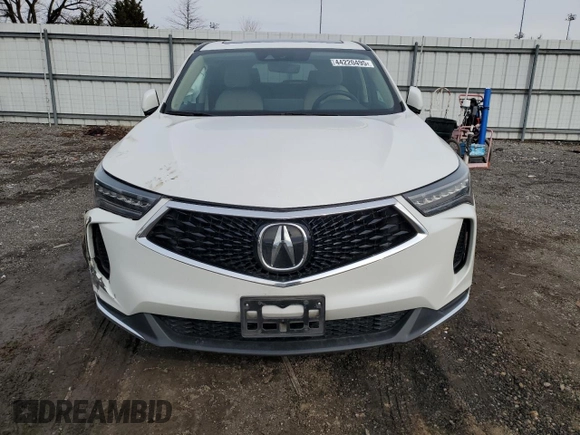 2022 Acura RDX with VIN 5J8TC2H34NL015090, listed as a Copart auction lot 44220495 with 54,323 mi miles and Salvage Title. Bid and sale history available at carsss.com. Image 5.