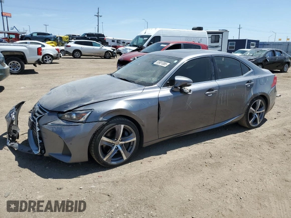 2017 Lexus IS 300 z VIN JTHCM1D29H5020280, wystawiony jako Copart lot #55951085 z przebiegiem 50 503 mil mil oraz Szkody całkowita. Historia ofert i sprzedaży dostępna na DreamBid. Obrazek 1.