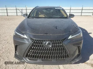 2025 Lexus NX with VIN 2T2ADCAZ8SC019651, listed as a Copart auction lot 46261345 with 9,758 mi miles and Salvage Title. Bid and sale history available at carsss.com. Image 5.