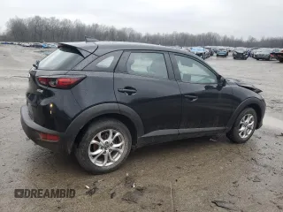 2019 Mazda CX-3 Sport with VIN JM1DKFB76K0410555, listed as a Copart auction lot 46980885 with 12,434 mi miles and Salvage Title. Bid and sale history available at DreamBid. Image 3.