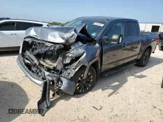 2019 Nissan Titan Pro-4X z VIN 1N6AA1E52KN526158, wystawiony jako Copart lot #56288895 z przebiegiem 50 320 mil mil oraz Szkoda całkowita • Salvage title. Historia ofert i sprzedaży dostępna na DreamBid. Obrazek 1.