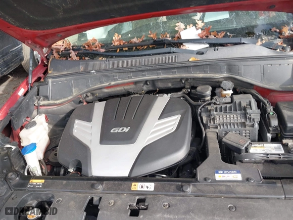 2014 Hyundai Santa Fe Limited with VIN KM8SN4HF9EU058002, listed as a IAAI auction lot 40785983 with 1 mi miles. Bid and sale history available at carsss.com. Image 10.