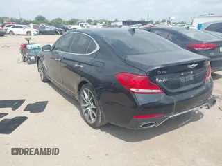 2021 Genesis G70 3.3T с VIN KMTG74LEXMU071473, выставлен на аукционе IAAI как лот 42061698 с пробегом 53 949 миль миль и . История ставок и продаж доступна на DreamBid. Изображение 3.