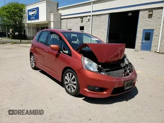 2012 Honda Fit Sport with VIN JHMGE8H5XCC012916, listed as a Copart auction lot 53788355 with 0 mi miles and Salvage Title. Bid and sale history available at carsss.com. Image 11.