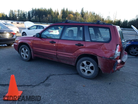 2003 Subaru Forester XS with VIN JF1SG65643H736343, listed as a Copart auction lot 77376394 with 108,665 mi miles and Salvage Title. Bid and sale history available at carsss.com. Image 2.