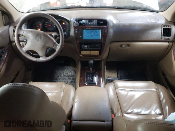 2001 Acura MDX with VIN 2HNYD18271H501199, listed as a Copart auction lot 41967115 with 160,999 mi miles and Salvage Title. Bid and sale history available at carsss.com. Image 8.