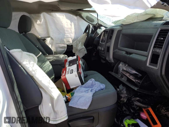 2019 Ram 1500 Classic Express with VIN 1C6RR6FT5KS723603, listed as a Copart auction lot 41662255 with 0 mi miles and Salvage Title. Bid and sale history available at carsss.com. Image 7.