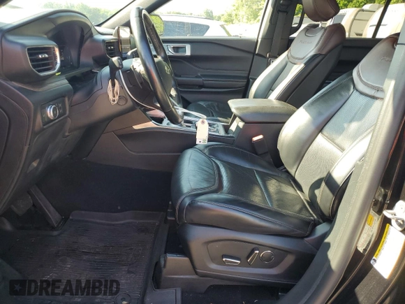 2020 Ford Explorer Platinum z VIN 1FM5K8HC0LGA47145, wystawiony jako Copart lot #59086405 z przebiegiem 79 252 mil mil oraz Szkoda całkowita • Salvage title. Historia ofert i sprzedaży dostępna na DreamBid. Obrazek 7.