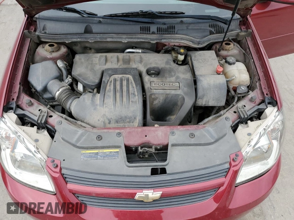 2008 Chevrolet Cobalt LT with VIN 1G1AL58F387150424, listed as a Copart auction lot 51049905 with 75,055 mi miles and Salvage Title. Bid and sale history available at DreamBid. Image 11.