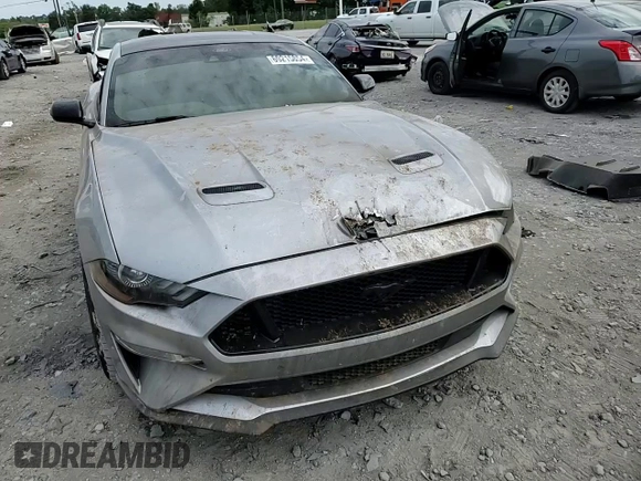 2023 FORD MUSTANG GT with VIN 1FA6P8CF0P5300998, listed as a Copart auction lot 69215854 with 0 mi miles and Salvage Title. Bid and sale history available at carsss.com. Image 10.