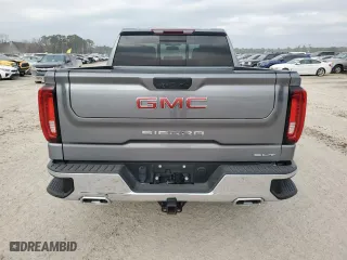2022 GMC Sierra 1500 Limited SLT with VIN 1GTU9DET8NZ192191, listed as a Copart auction lot 42244485 with 0 mi miles and Salvage Title. Bid and sale history available at carsss.com. Image 6.