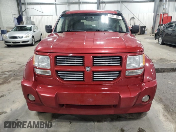 2008 Dodge Nitro R/T with VIN 1D8GU58628W129571, listed as a Copart auction lot 48071265 with 195,904 mi miles and Salvage Title. Bid and sale history available at DreamBid. Image 5.