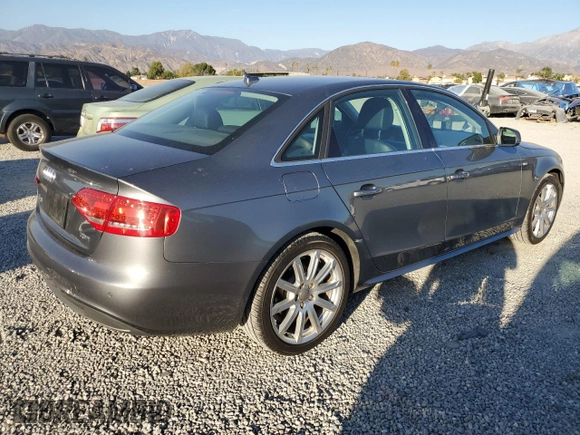 2012 Audi A4 2.0T Premium Plus with VIN WAUEFAFL3CA119703, listed as a Copart auction lot 77394174 with 125,593 mi miles and Salvage Title. Bid and sale history available at carsss.com. Image 3.