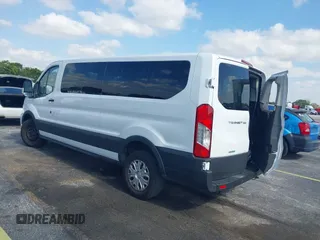 2023 Ford Transit Passenger XL with VIN 1FBAX2YG6PKB08879, listed as a IAAI auction lot 42137671 with 44,204 mi miles. Bid and sale history available at carsss.com. Image 3.