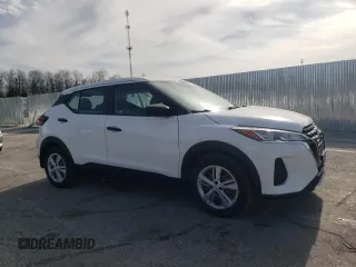2021 Nissan Kicks S z VIN 3N1CP5BV7ML544957, wystawiony jako Copart lot #49315645 z przebiegiem 27 918 mil mil oraz Szkoda całkowita • Salvage title. Historia ofert i sprzedaży dostępna na DreamBid. Obrazek 4.